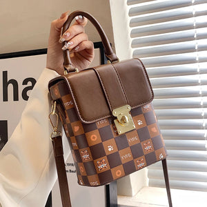 Chinese Style Women Small Bag Messenger Bag Portable Square Bag