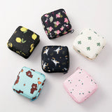 Women Sanitary Pads Storage Bag Tampon Pouch Cosmetic Organizer