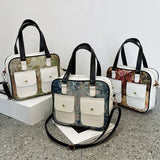 Women Printed Handbags Soft Bread Crossbody Casual Bags Flowers Bag