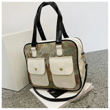 Women Printed Handbags Soft Bread Crossbody Casual Bags Flowers Bag