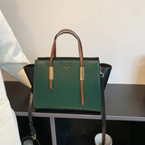 Women Pu Leather Causal Tote Shoulder Handbag Large Crossbody Bag