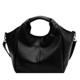 Women Pu Leather Shoulder Messenger Bag Female Large Capacity Crossbody Bucket B
