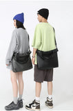 Women Pu Leather Tote Bag Zipper Crossbody Shoulder Shopper Bag