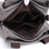 Canvas Shoulder Bag Casual Hobo Handbag Messenger Crossbody Tote Bag
