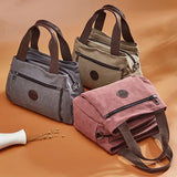 Canvas Shoulder Bag Casual Hobo Handbag Messenger Crossbody Tote Bag