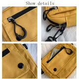 Women Canvas Handbag Casual Tote Outdoor Shoulder Messenger Bag