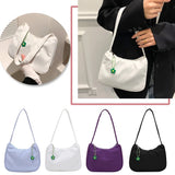 Women Purse Solid Underarm Bags Female Shoulder Top-handle Handbags