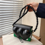 Heart Shape Shoulder Bag Chain Crossbody Wedding Clutch