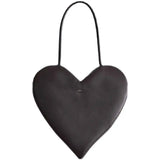 Red Heart Shape Shoulder Bag Women Chain Crossbody Clutch Purse