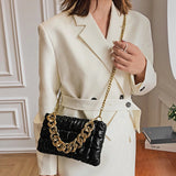 Fashionable Women Purses Chains Satchels Leather Hand Bags