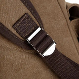 Casual Canvas Backpack for Girls Vintage School Bags