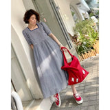 Women Reflective Letters Red Canvas Shoulder Bag Thick Cotton Cloth Handbag Tote