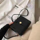 Women Retro Messenger Bag Crossbody Satchel PU Leather