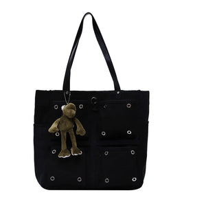 Women Reusable Shopping Bag Durable Female Handbag Tote Shopper Canvas