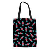 Cartoon Candy Ice Cream Canvas Tote Bags Bulk