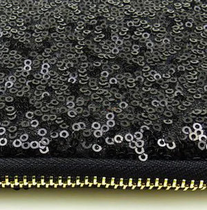 Women Reversible Sequins Mermaid Glitter Make Up Pouch Handbag