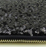Women Reversible Sequins Mermaid Glitter Make Up Pouch Handbag