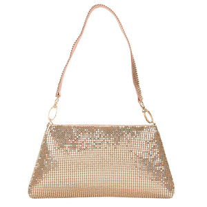 Rhinestone Evening Clutch Bag for Women, Elegant Wedding Handbag