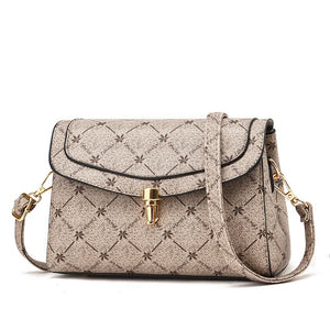 Retro Small Square Bag Middle-Aged Shoulder Messenger Bag