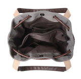 National Style Canvas Shoulder Bag for Women
