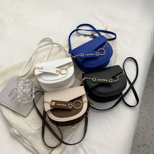 Women Small Clutch Saddle Bag Crossbody Shoulder Bag