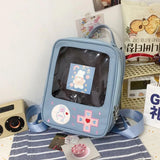Convertible Women School Backpack Game Console Ladies Daypack