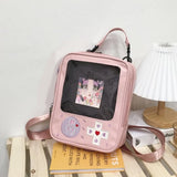 Convertible Women School Backpack Game Console Ladies Daypack