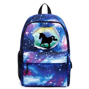 Canvas Backpack USB Charging School Bags for Teenagers Large Capacity Travel