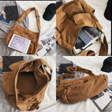 Women Messenger Bag Large Capacity Canvas Casual