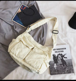 Women Messenger Bag Large Capacity Canvas Casual