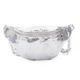Sparkly Sequin Fanny Pack Waist Bag Glitter Bum Belt Bags