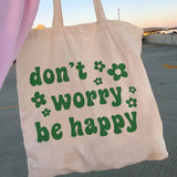 Women Shopper Frog Canvas Bag Tote Shoulder Handbag
