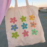 Future Is Female Canvas Shopper Bag Lady Tote Shoulder Bag