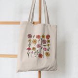 Butterflies Tote Bag Canvas Shopper Lady Handbag