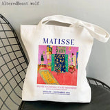 Vintage Matisse Cut Outs Exhibit Lady Bag