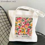 Henri Matisse Full Flower Bag Harajuku Canvas Shopper