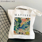 Henri Matisse Full Flower Bag Harajuku Canvas Shopper