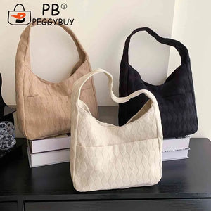 Women Casual Top-handle Bag Soft Cloth Large Capacity Travel
