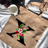Women Shoulder Bag Canvas Tote Handbag High Capacity Student Bag