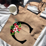 Women Shoulder Bag Canvas Tote Handbag High Capacity Student Bag