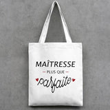 Harajuku Eco Reusable Thank You Mistress Print Shoulder Bag