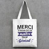 Harajuku Eco Reusable Thank You Mistress Print Shoulder Bag
