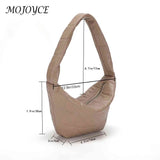 Women Quilted Leather Shoulder Bag Solid Girl Clutch