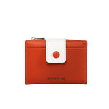 Women Short Wallet Small Leather Purse Ladies Card Bag