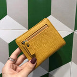 Cow Leather Women Short Wallets 3133