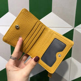 Cow Leather Women Short Wallets 3133