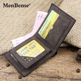 Vintage Print Short Wallets Stripe Bifold Mini Handbag Clutch Bag