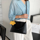 Small Square Bag Flower Wallet Messenger Bag