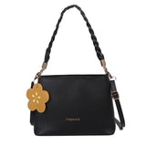 Small Square Bag Flower Wallet Messenger Bag