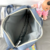 Women Shoulder Bag Nylon Tote Bag Embroidered Letter Student Han
